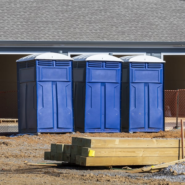 is there a specific order in which to place multiple porta potties in Norwood MO